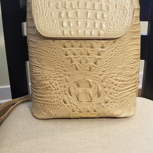 Brahmin Dressy Leather Backpack